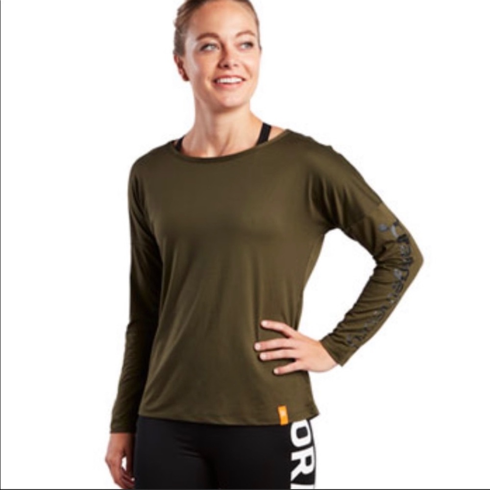 Orange Theory Long Sleeve Workout Top